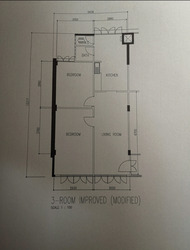 Blk 1 Hougang Avenue 3 (Hougang), HDB 3 Rooms #559903441
